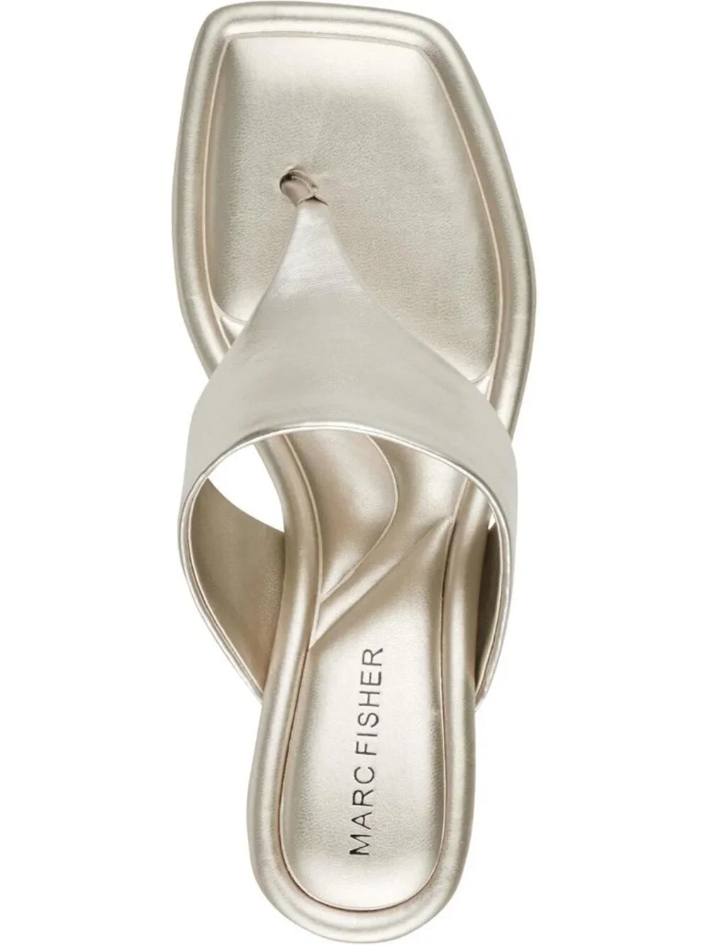 Marc Fisher Women's Yael Heel Gold Pointed Toe Sandals Satin Party Dress Shoes